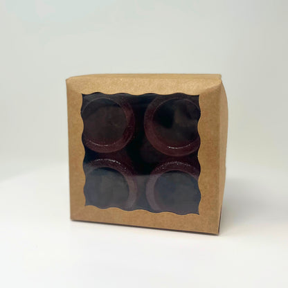 Cherry Candy Shot Glass 4-pack