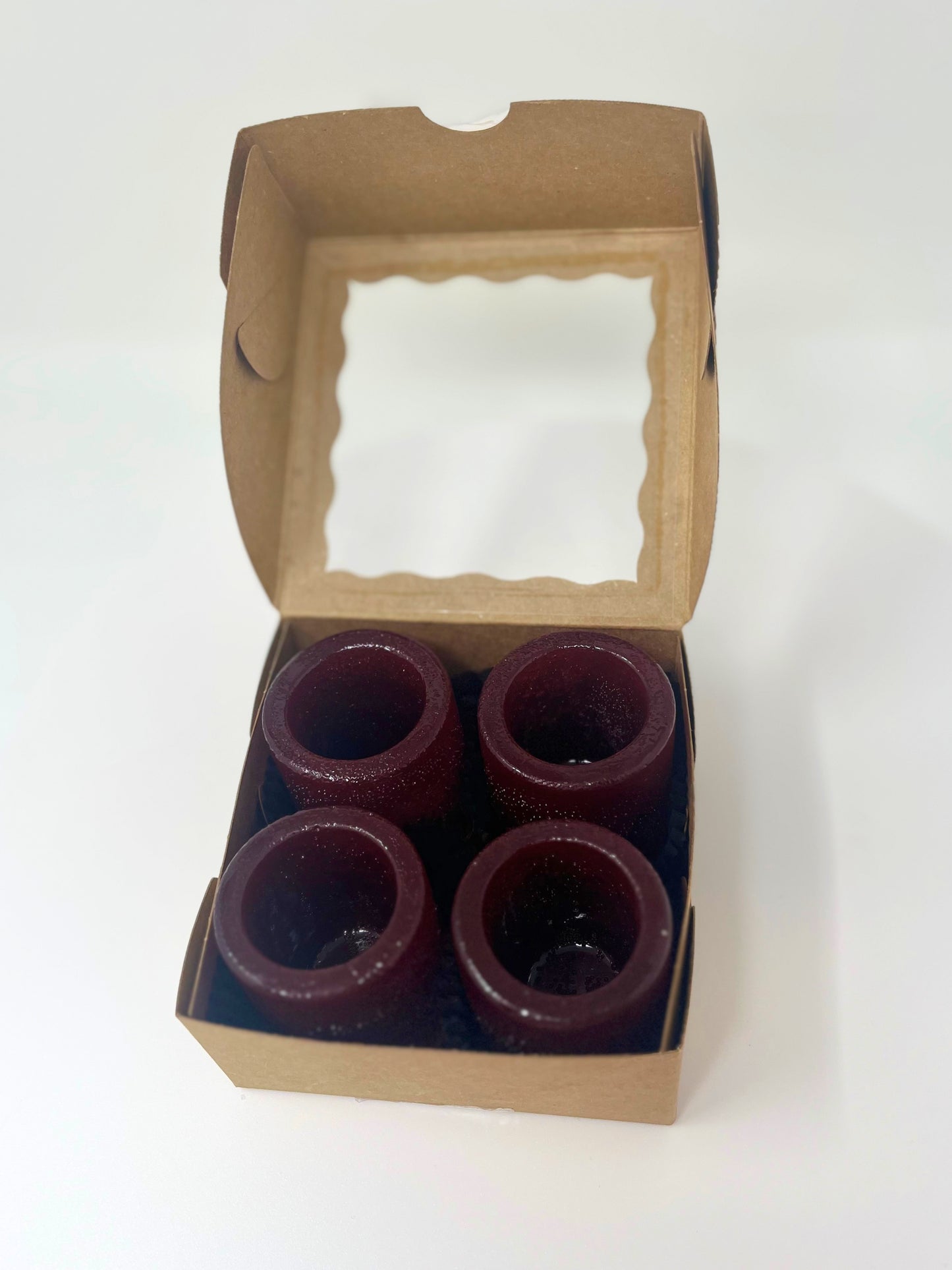 Cherry Candy Shot Glass 4-pack