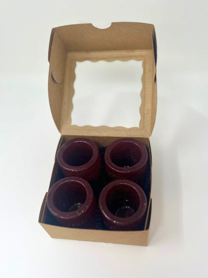Cherry Candy Shot Glass 4-pack