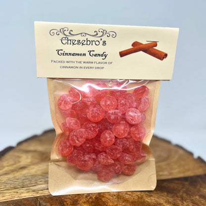 Cinnamon Hard Candy Drops 3-Pack - 13.5 Ounces of Candy