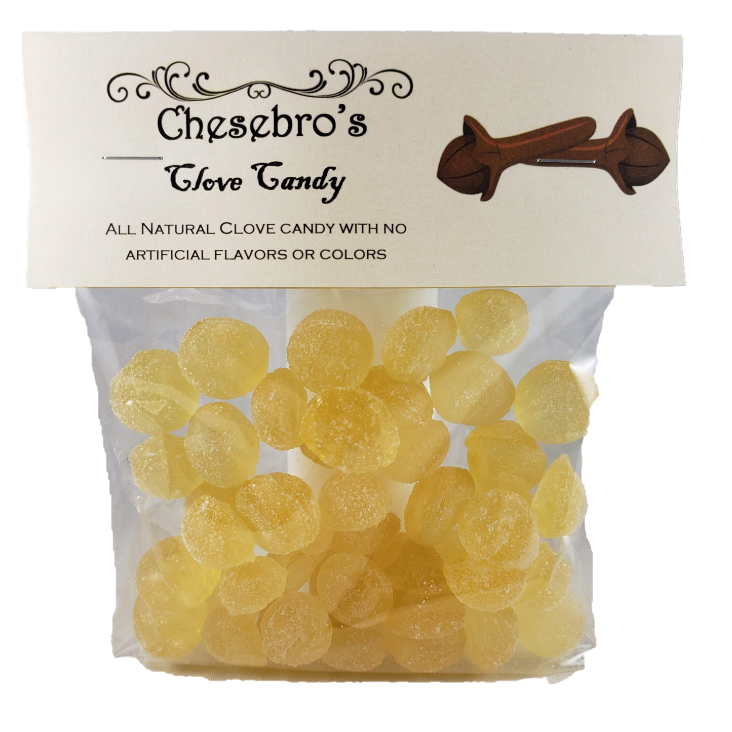 Clove Hard Candy Drops, 4.5 Ounces