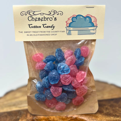 Cotton Candy Hard Candy Drops 3-Pack - 13.5 Ounces of Candy
