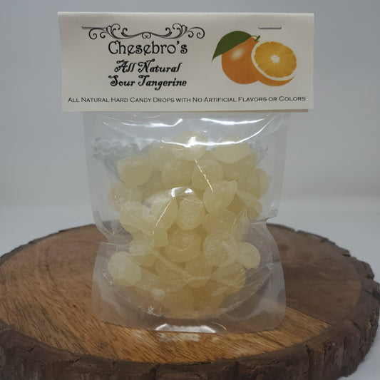 Dye Free Sour Tangerine Hard Candy 4.5oz