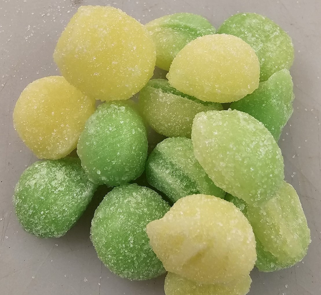 Fizzy Lemon Lime Hard Candy Drops, 3-Pack - 13.5 Ounces of Candy