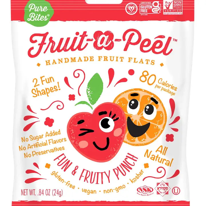 Fruit-a-Peel All Natural Fruit Flats, 0.84 oz.