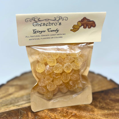 Ginger Hard Candy Drops, 4.5 Ounces