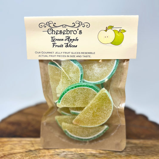 Gourmet Green Apple Fruit Slices, 4.0 Ounces