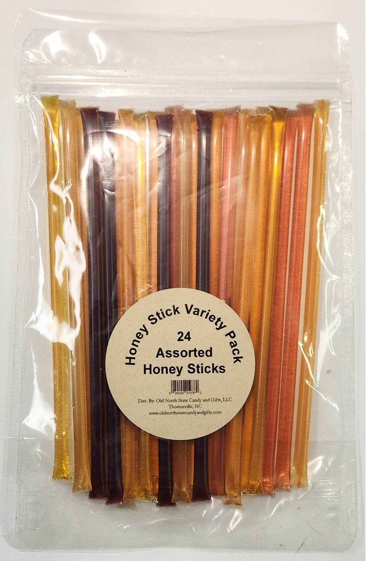 Honey Sticks 24 Count Variety Pack