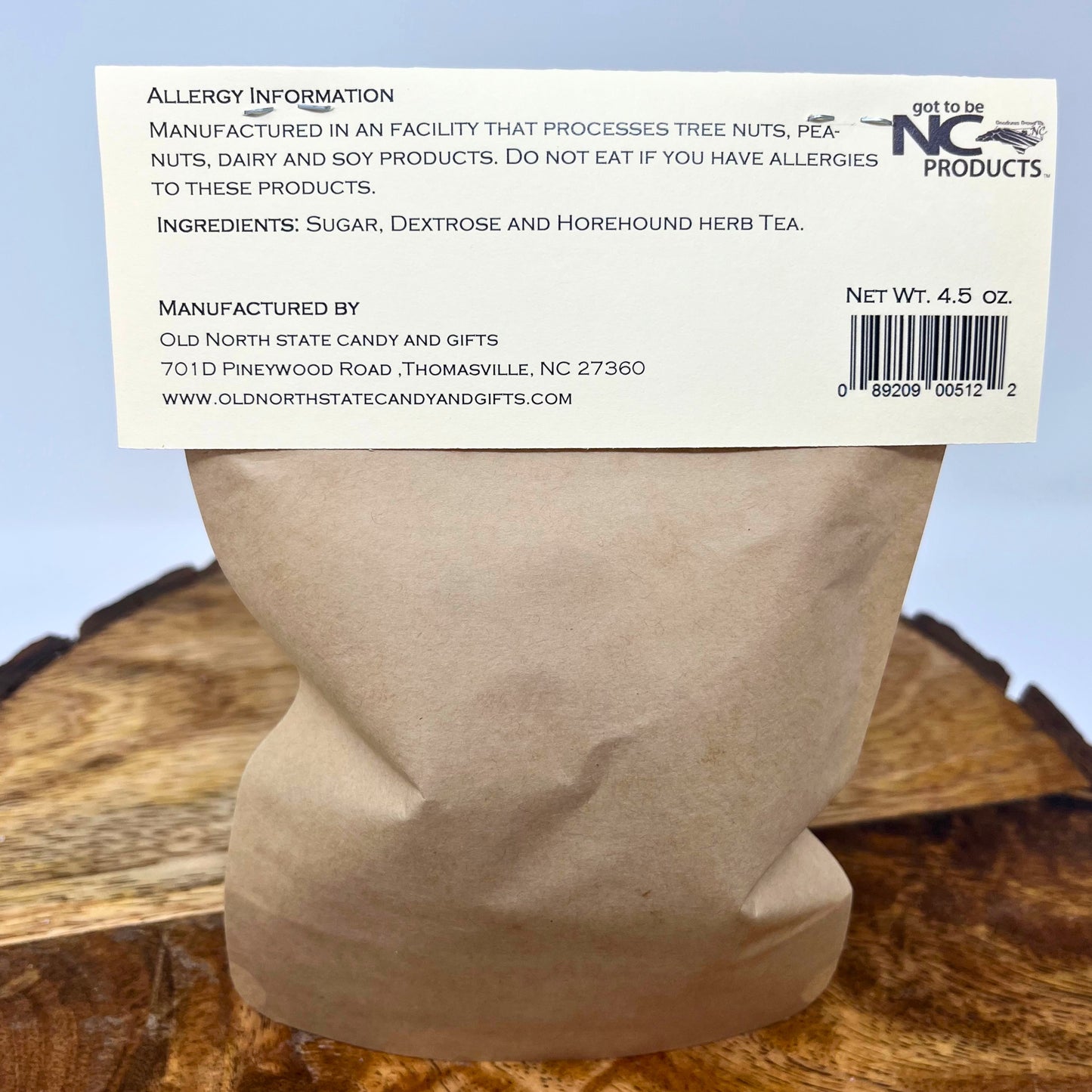 Horehound Hard Candy Drops 3-Pack - 13.5 Ounces of Candy