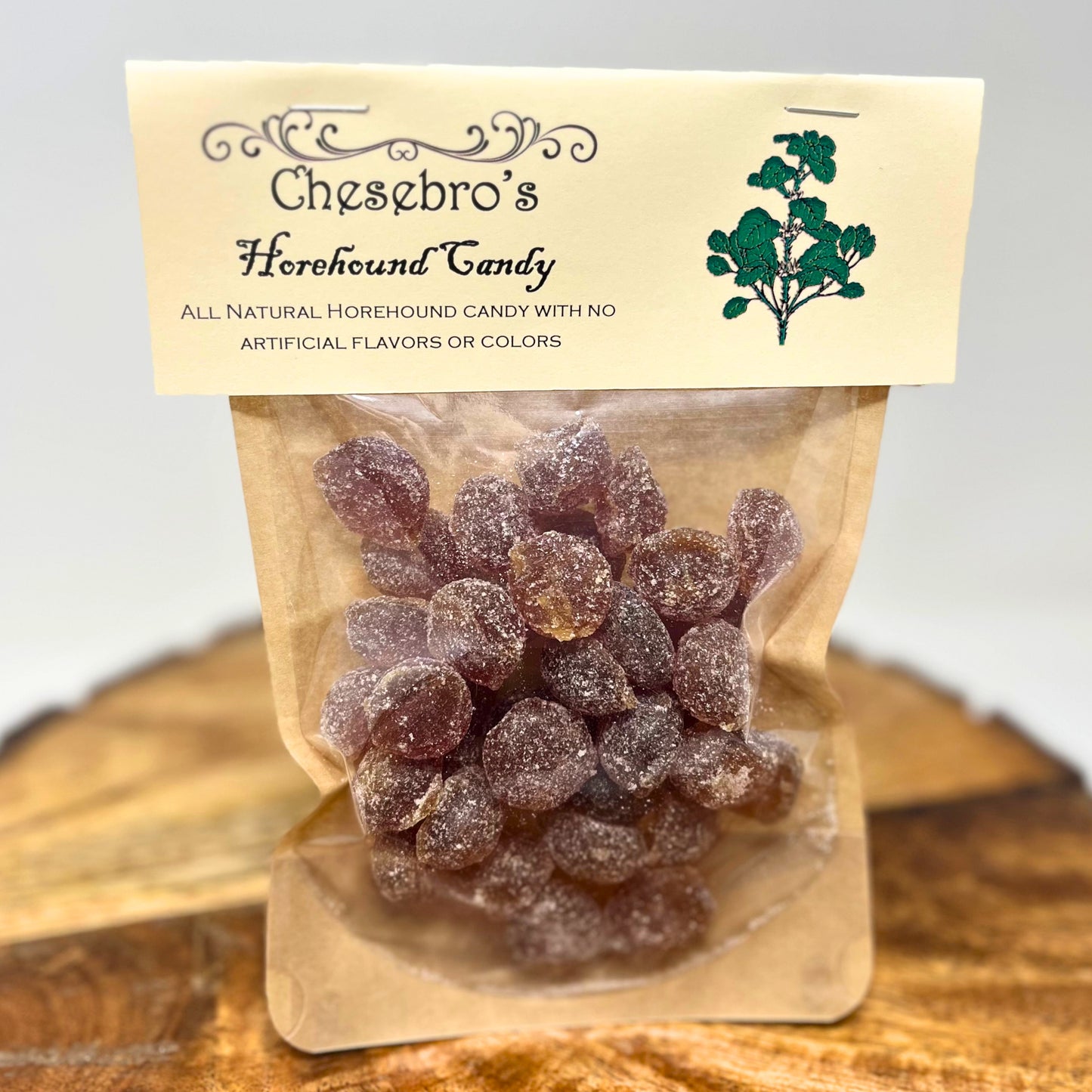 Horehound Hard Candy Drops 3-Pack - 13.5 Ounces of Candy