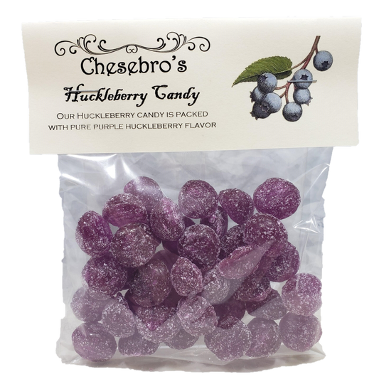 Huckleberry Hard Candy Drops, 4.5 Ounces