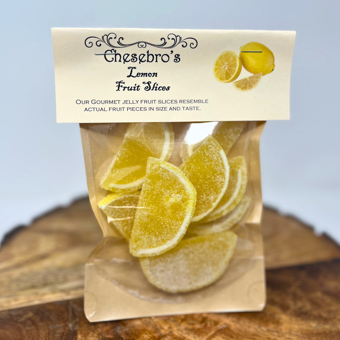 Gourmet Lemon Fruit Slices, 4.0 Ounces