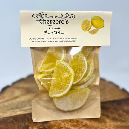 Gourmet Lemon Fruit Slices, 4.0 Ounces