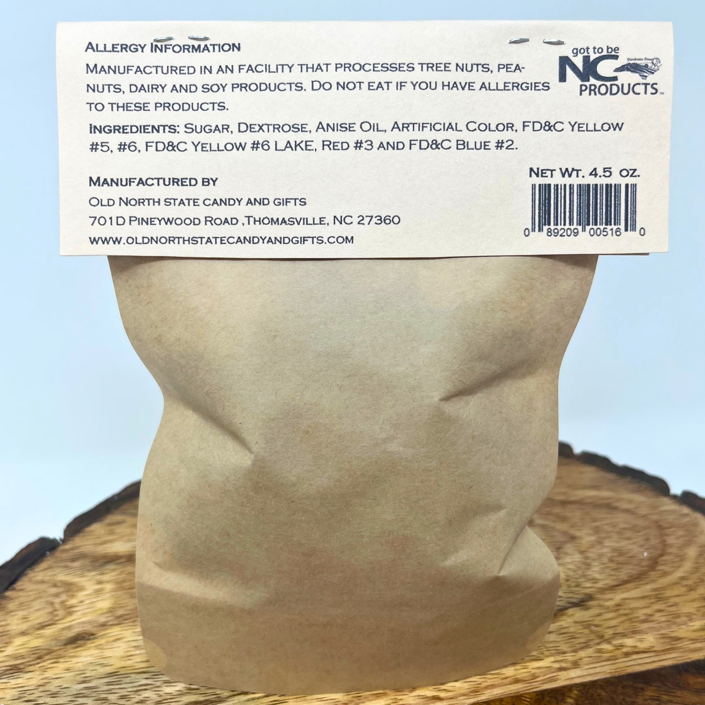 Licorice Hard Candy Drops 3-Pack - 13.5 Ounces of Candy