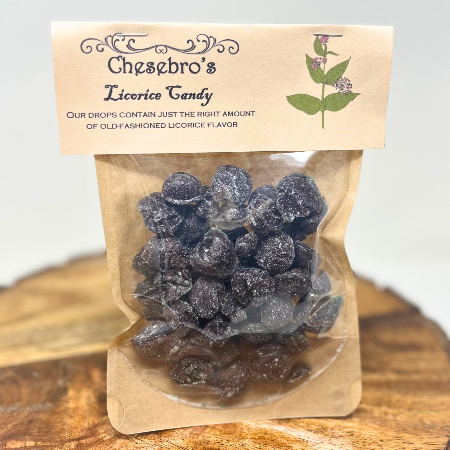 Licorice Hard Candy Drops 3-Pack - 13.5 Ounces of Candy