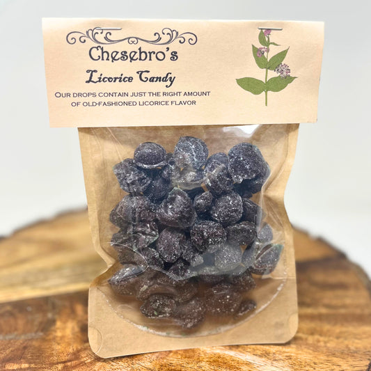 Licorice Hard Candy Drops, 4.5 Ounces