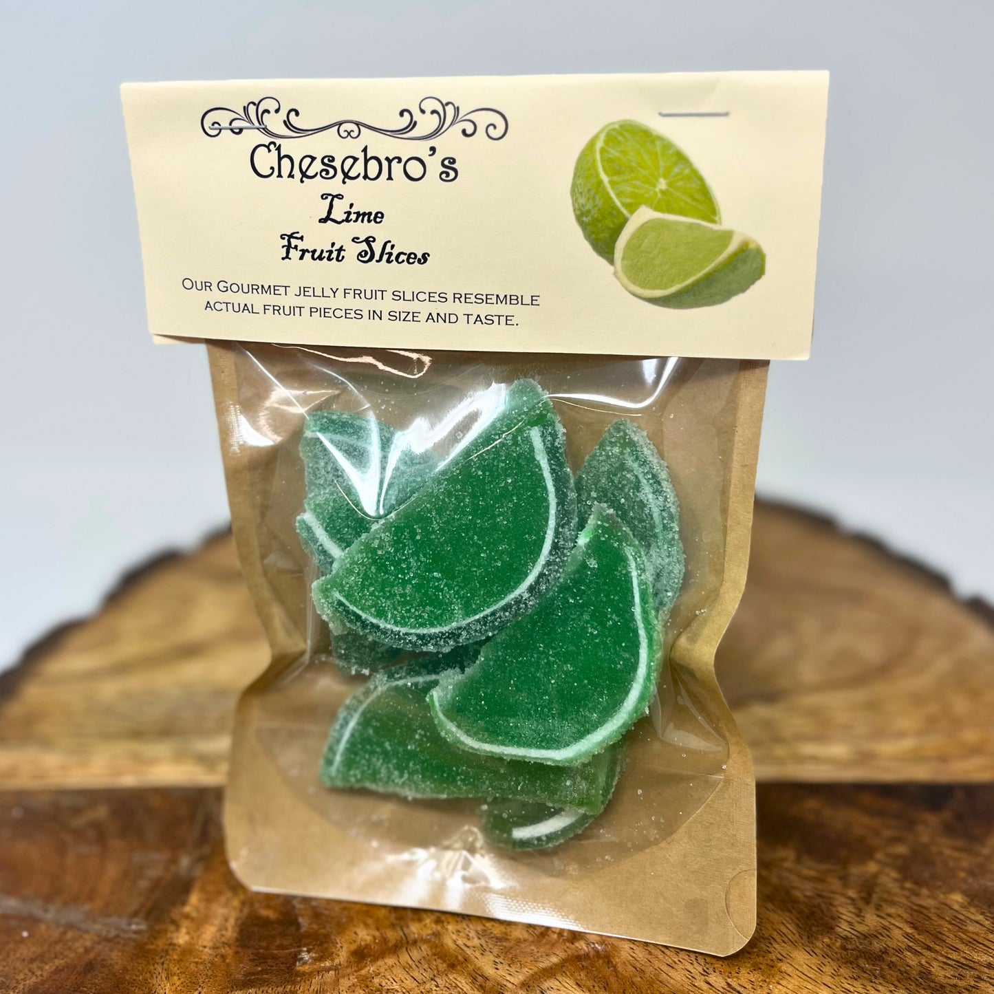 Gourmet Lime Fruit Slices, 4.0 Ounces