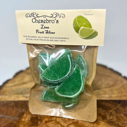 Gourmet Lime Fruit Slices, 4.0 Ounces