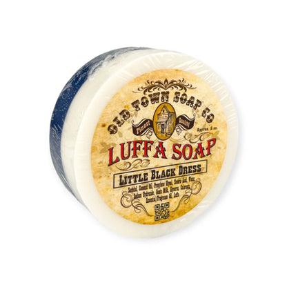 Old Town Soap Little Black Dress Goat's Milk Luffa Soap