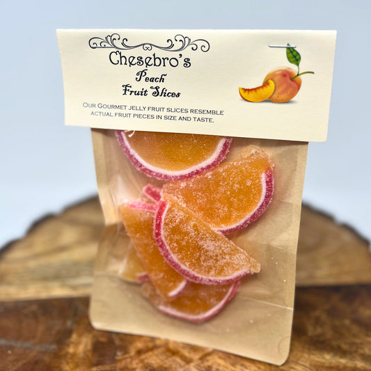 Gourmet Peach Fruit Slices, 4.0 Ounces