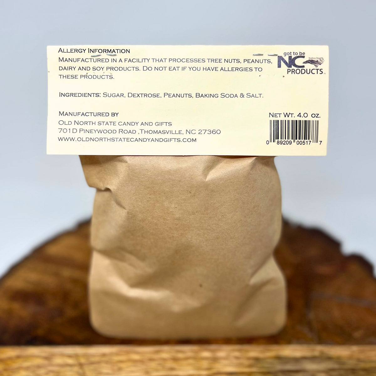 Peanut Brittle, 4.0 Ounces