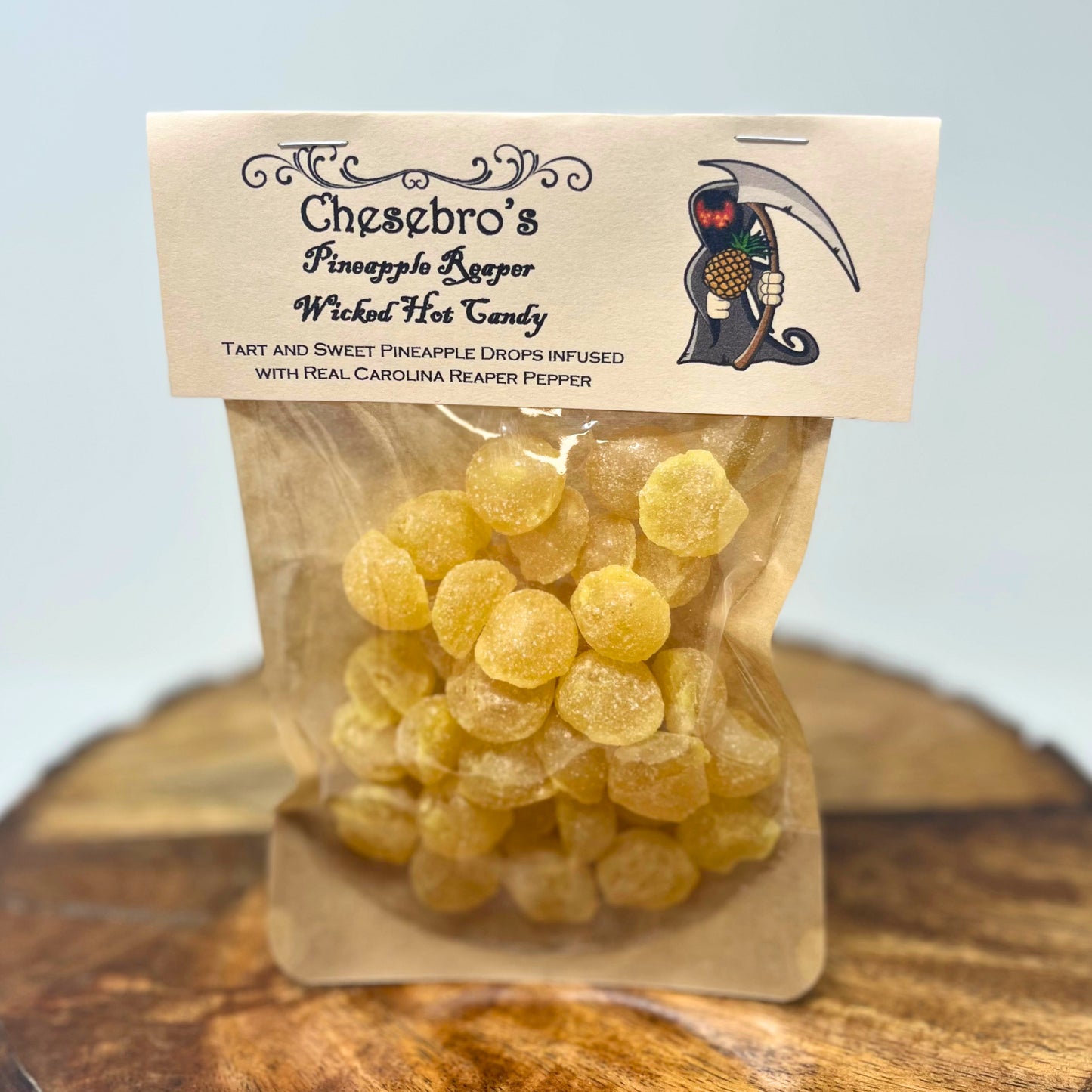 Pineapple Reaper Hard Candy Drops, 4.5 Ounces