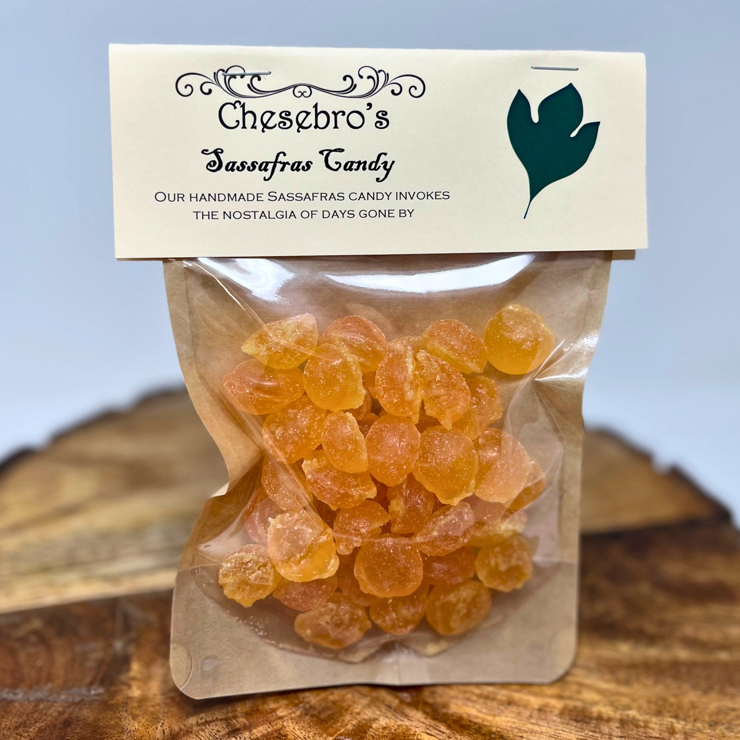Sassafras Hard Candy Drops 3-Pack - 13.5 Ounces of Candy