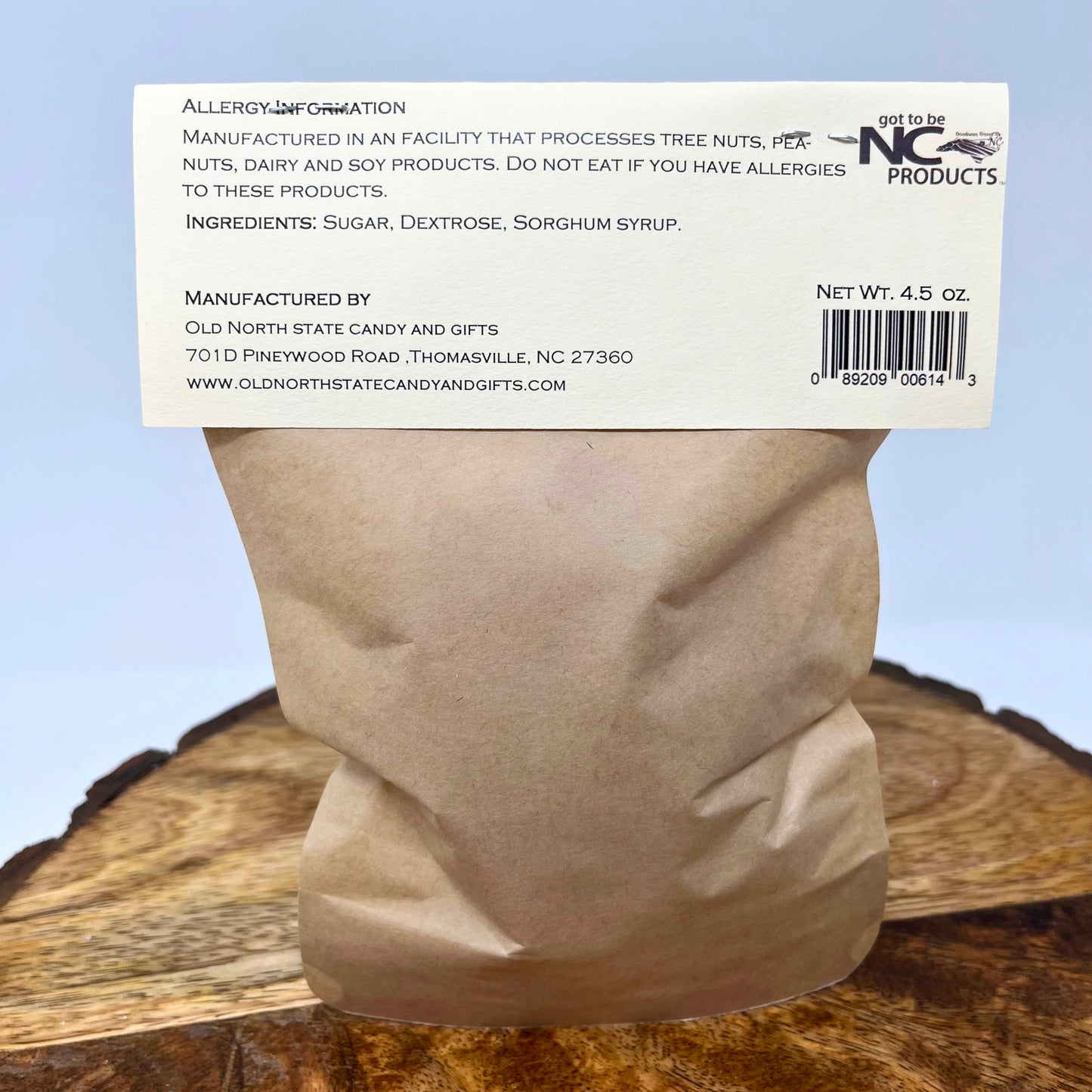 Sorghum Hard Candy Drops 3-Pack - 13.5 Ounces of Candy