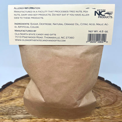 Sour Tangerine Hard Candy Drops, 4.5 Ounces