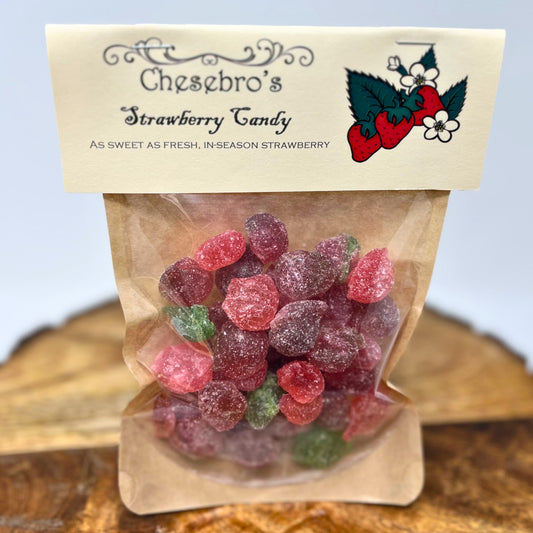 Strawberry Hard Candy Drops, 4.5 Ounces