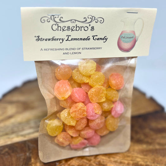 Strawberry Lemonade Hard Candy Drops, 4.5 Ounces