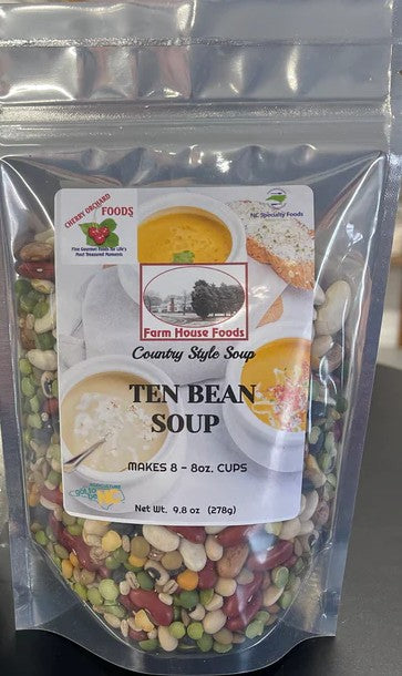 Farm House Foods Ten Bean Soup Mix, Family Size