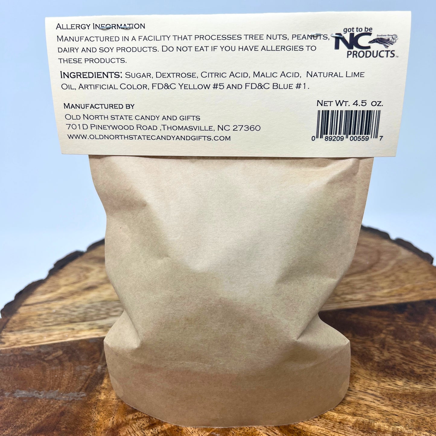 Wicked Sour Lime Hard Candy Drops, 4.5 Ounces