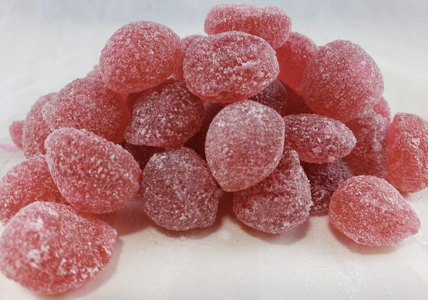 Cranberry Hard Candy Drops 3-Pack - 13.5 Ounces of Candy