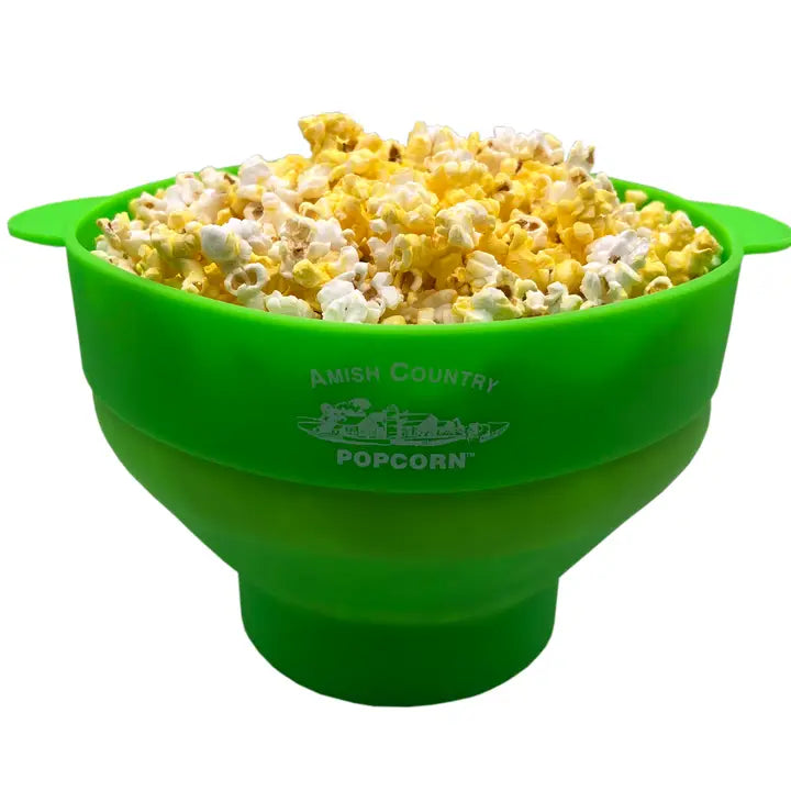 Amish Country Popcorn Silicone Microwave Popper