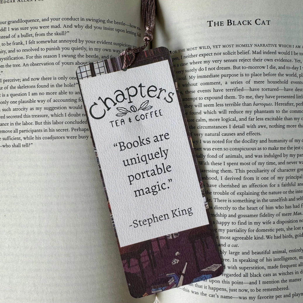 Magical Library Hand Illustrated Bookmark