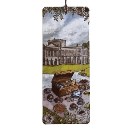 Jane Austen Pemberley Hand Illustrated Bookmark