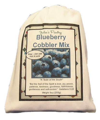 Julia's Pantry Blueberry Cobbler Mix, 9 oz.