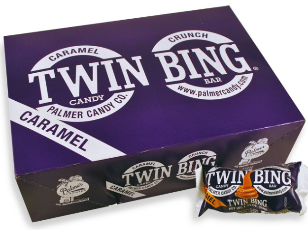 Twin Bing Caramel Crunch Bar, 1.875 oz.