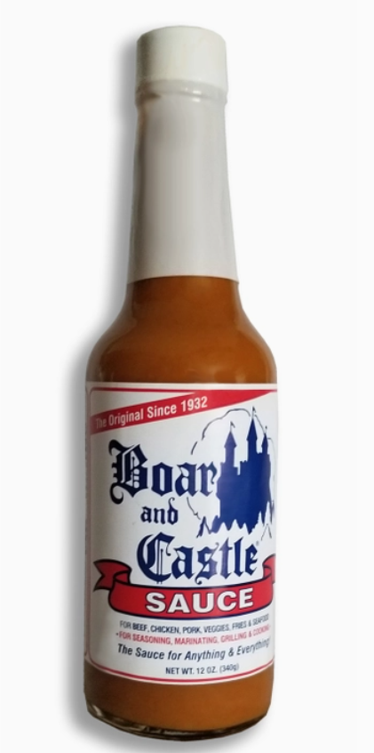 Boar and Castle Sauce, 12 oz.