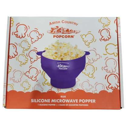 Amish Country Popcorn Silicone Microwave Popper