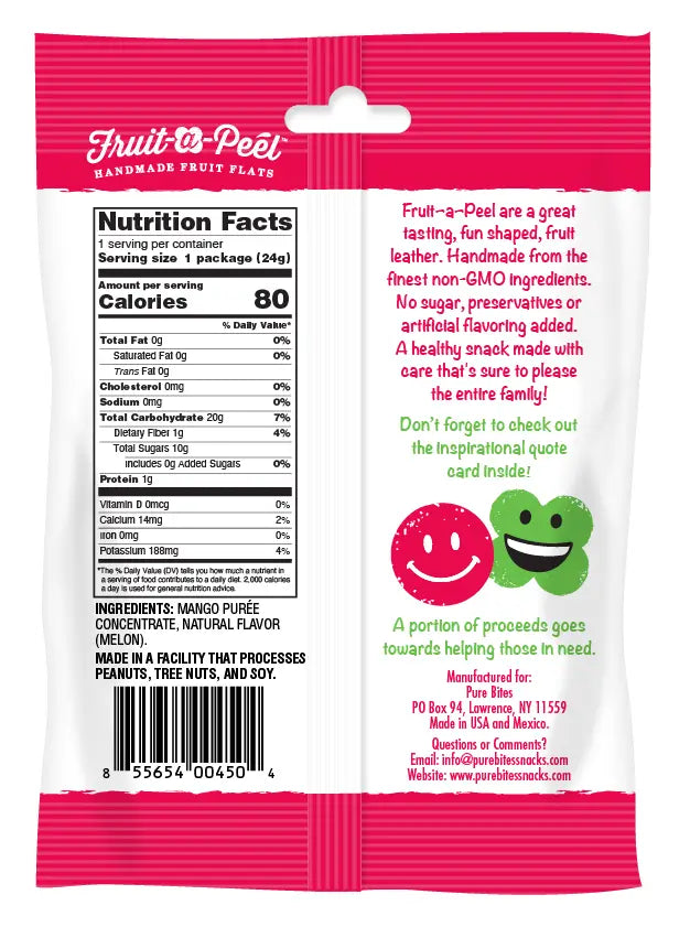 Fruit-a-Peel All Natural Fruit Flats, 0.84 oz.