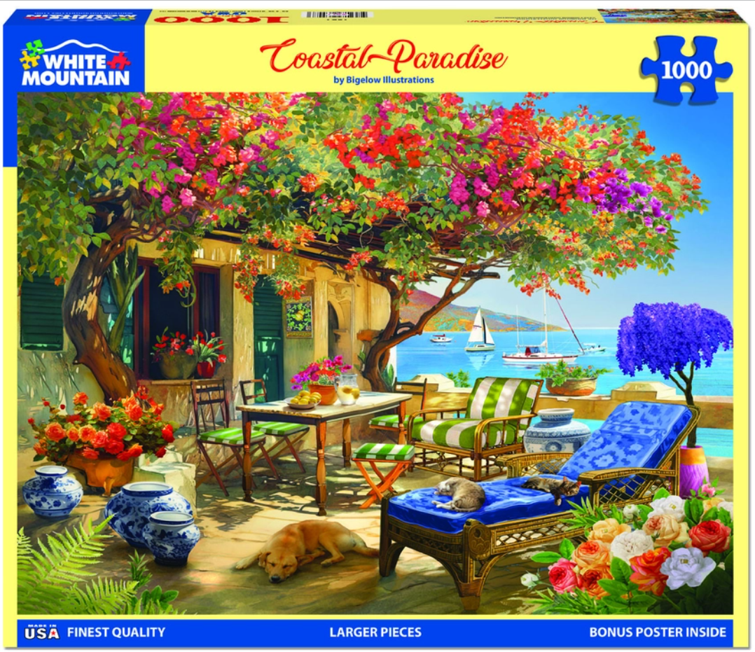 Coastal Paradise (1861pz) 1000 Piece Jigsaw Puzzle