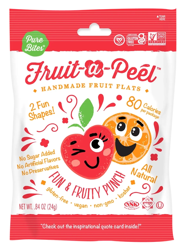 Fruit-a-Peel All Natural Fruit Flats, 0.84 oz.