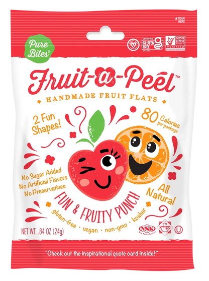 Fruit-a-Peel All Natural Fruit Flats, 0.84 oz.