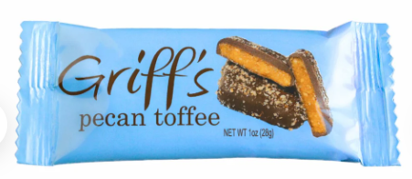 Griff's Pecan Toffee, 1 oz.