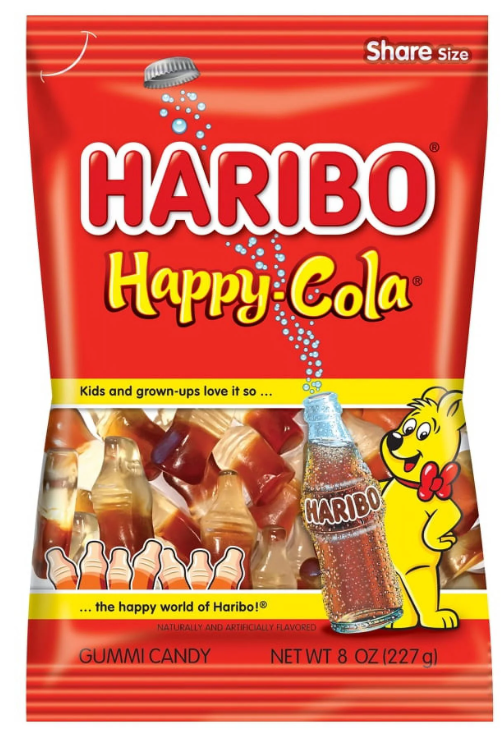 Haribo Happy Cola, 8 oz