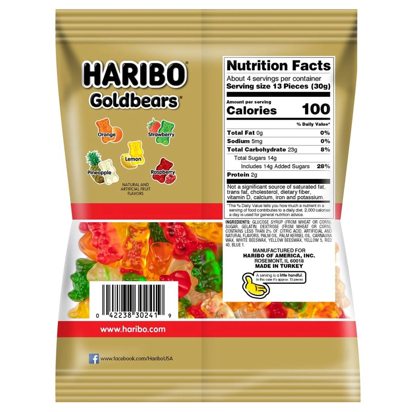 Haribo Goldbears Original, 4 oz.