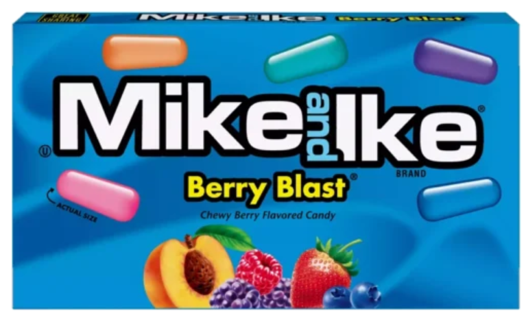 Mike and Ike Berry Blast, 0.78 oz.