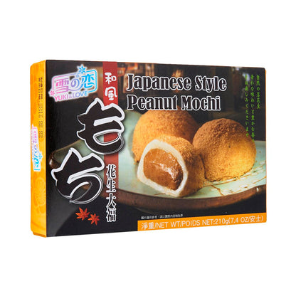 Yuki & Love Japanese Style Peanut Mochi, 7.4 oz.